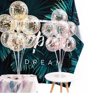 Hochzeitstisch Ballonunterstützung, Ballonunterstützung, Unterstützungssäule, Schwebung, Babyparty, Geburtstagsdekoration, Partydekoration 10 Hauptverkaufstruktur - №8