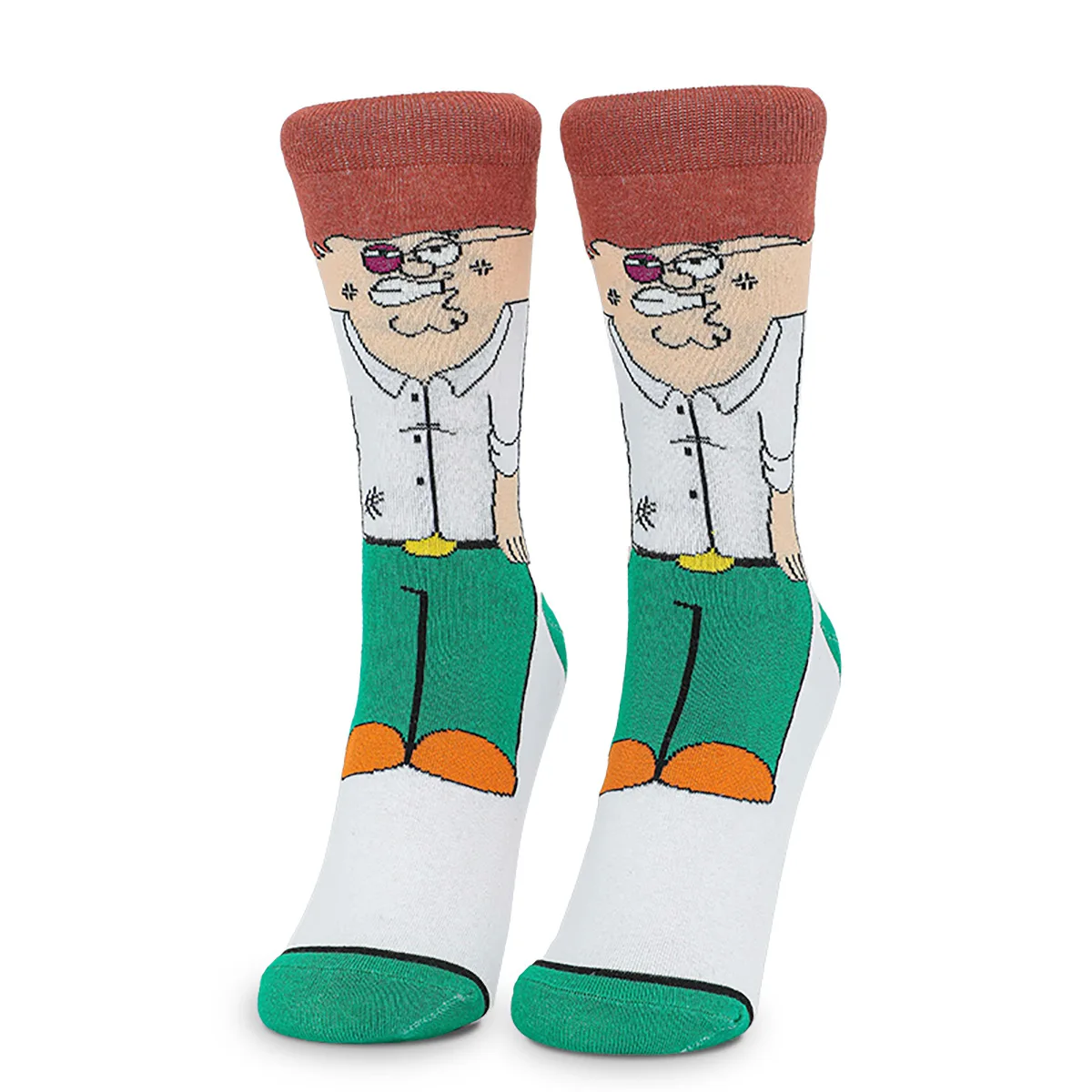 Adult Crew Cotton Colorful Socks Cartoon Street Fashion Doh WoO Hoo arge Homer Lisa Bart Maggie Unisex Winter Happy Summer Funny