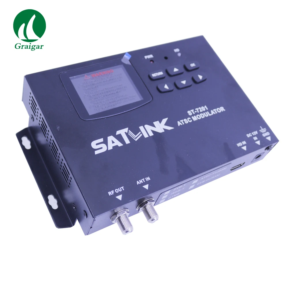 Satlink ST-7201 High-performance ATSC-T/ATSC-C HD Modulator Range: 50~860MHz