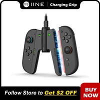 Empuñadura de carga de línea para Switch 2/NS2, empuñadura de juego, protección de carga, carga de ajuste de precisión con estuche en indicador de carga