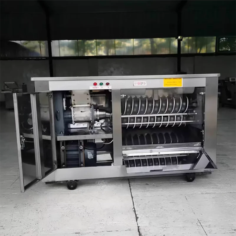Professional Stainless Steel Bun Forming Machine Electric Automatic Square Shape Steamed Bread Dough Ball Forming Machine