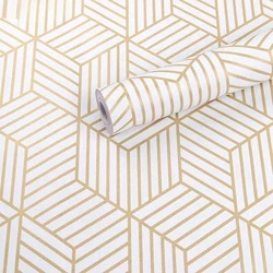 45cm Decorative Walls Paper Wall Sticker Wallpaper Self Adhesive Anti Fouling Peel and Stick Wallpaper Geometry PVC Wallpapers