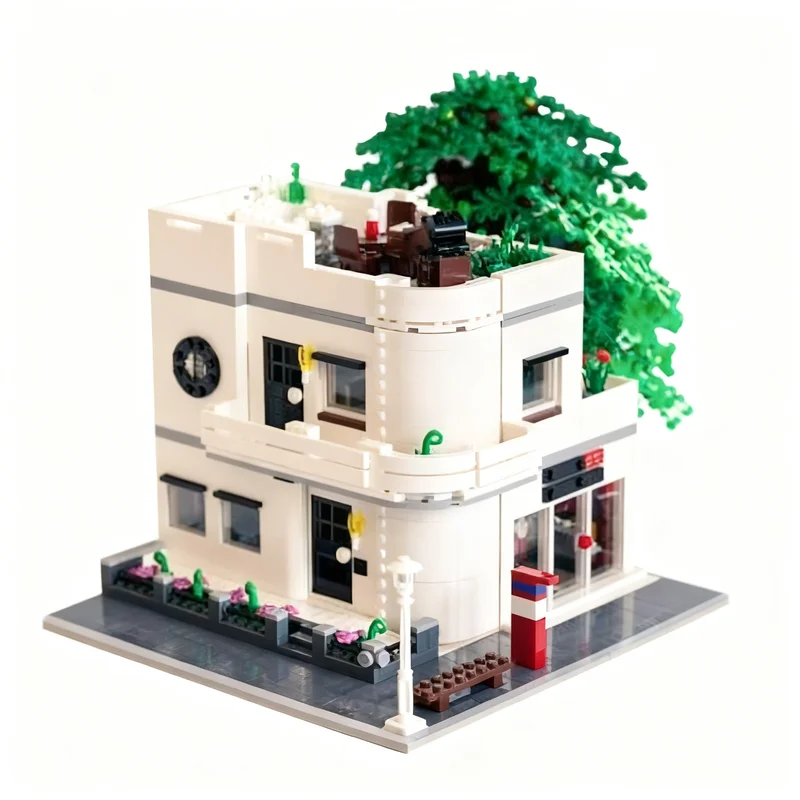 Kids Education In Us - 2259ピース MOC バウハウス モジュラーモデル 組み立てブロック おもちゃ