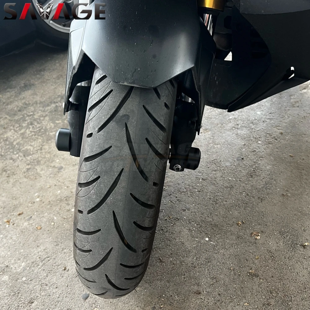 

2024 X-ADV 750 Front Axle Fork Crash Slider For Honda NSS750 FORZA 750 2021 Motorcycle Accessories Rear Wheel Hub Anti-Collision