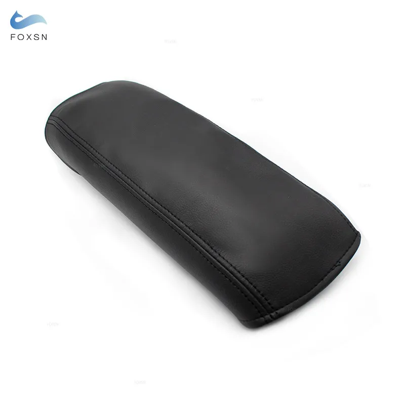 لهوندا سيفيك 8th الجنرال 2006 2007 2008 2009 2010 2011 وحدة التحكم المركزية مسند الذراع غطاء صندوق ستوكات الجلود حماية الوسادة الأسود #2