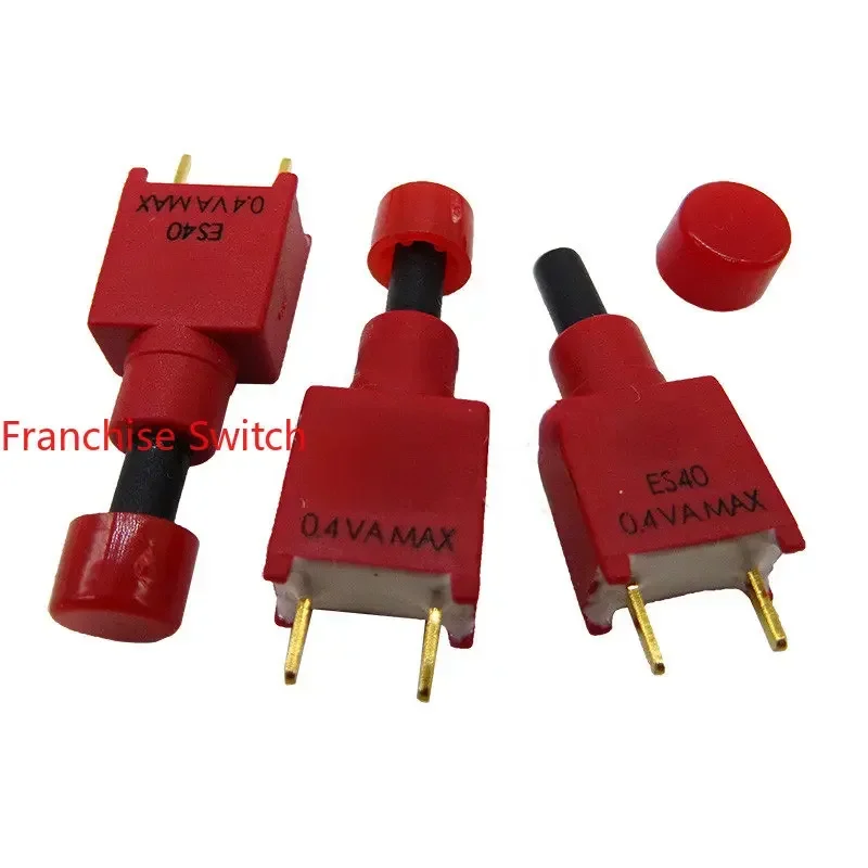 5 PCS ES-21- CR-H 2-pin Straight Foot Button Switch Reset