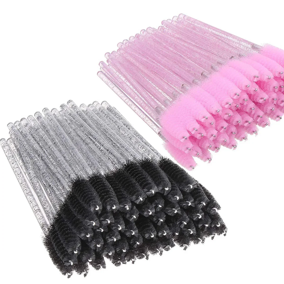 

50pcs Disposable Eyelash Brushes Spoolies Micro Lash Mascara Wands Applicator Combs Wholesale Lashes Extension Makeup Tool