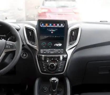 

10,4-дюймовый вертикальный экран Tesla Style Android 9,0 Автомобильный DVD GPS-навигатор Радио Аудиоплеер для CHANGAN CS75 2013-2017