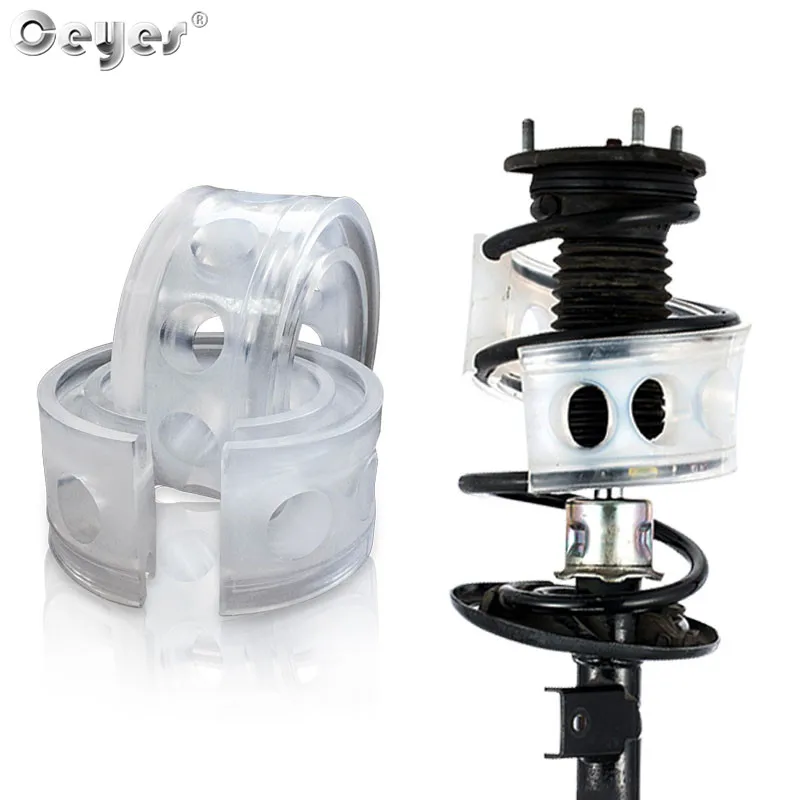 2pcs Car Shock Absorber Spring Bumper Power Auto-buffers Cushion Avtobafery Car Accessories Universal A B C D E F A+ B+