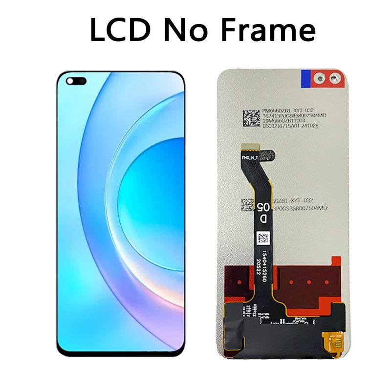 Wyświetlacz LCD 6.67 cala do Huawei Honor 50 Lite z ekranem dotykowym i digitizerem, z ramką, do Honor 50Lite NTN-L22 LX1 LX3 LCD — zdjęcie produktu 6