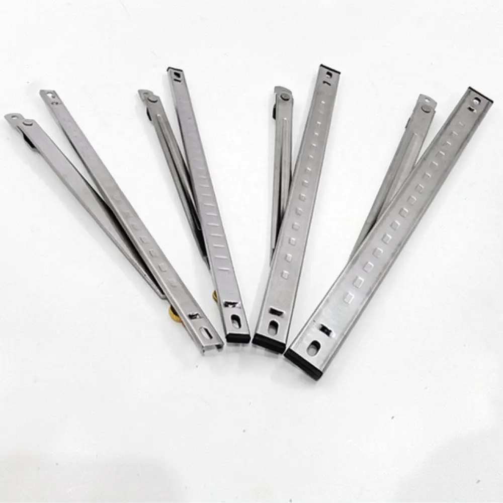 Heavy Duty Window Limiter For Home Security Adjustable Stainless Steel Wind Brace Punch Free Easy Install Ventilation Tool