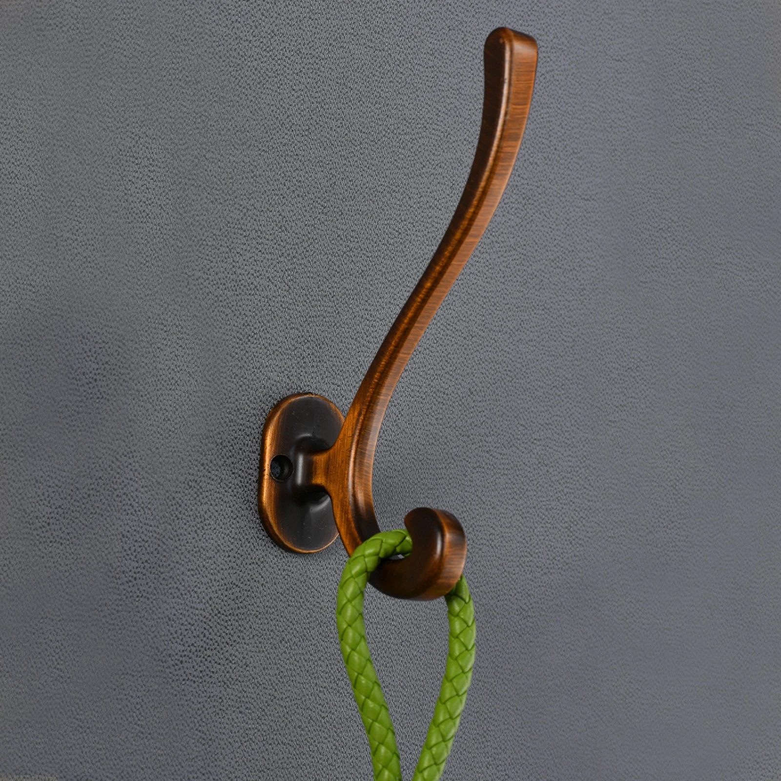 European country coffee bronze antique vintage clothes hook hook double hanging clothes hook single hook clothes hat hook