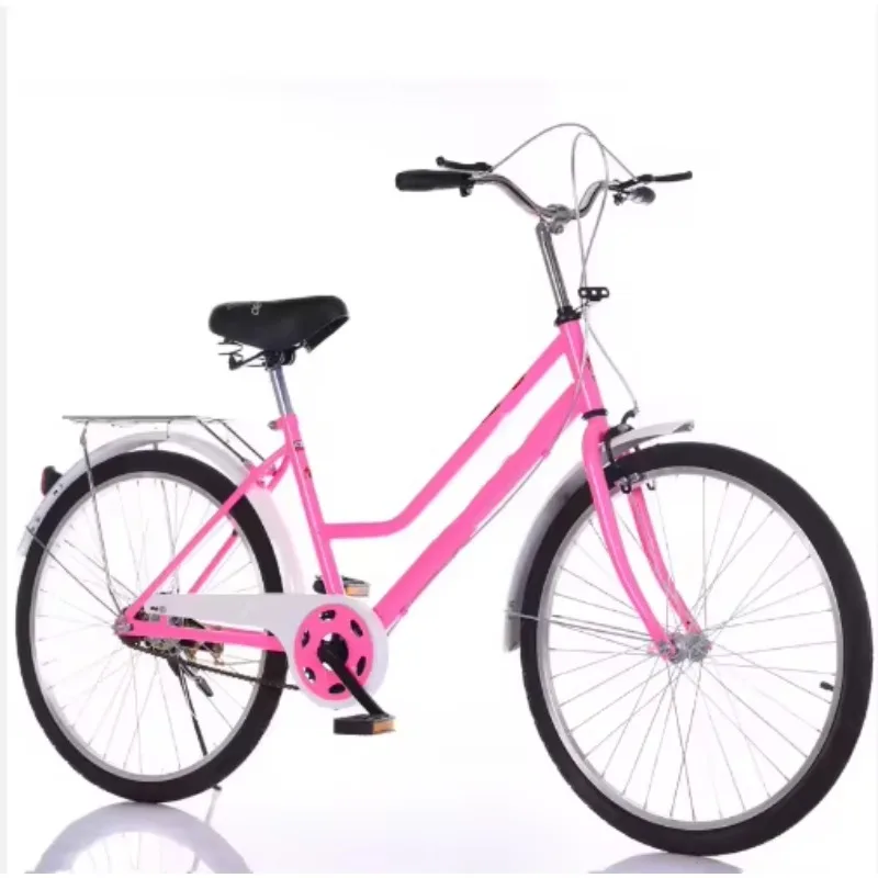 Electric City Road Bike Rear Mechanical Shockproof 600km Net Weight 18 Speed Electric