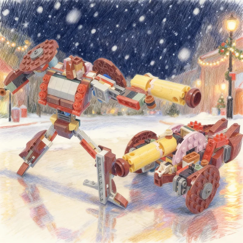 

183pcs MOC Creator 3 1 Transformer Megatron Hearts Steel Model Building Blocks Christmas Gifts Architecture Idea Toy Education