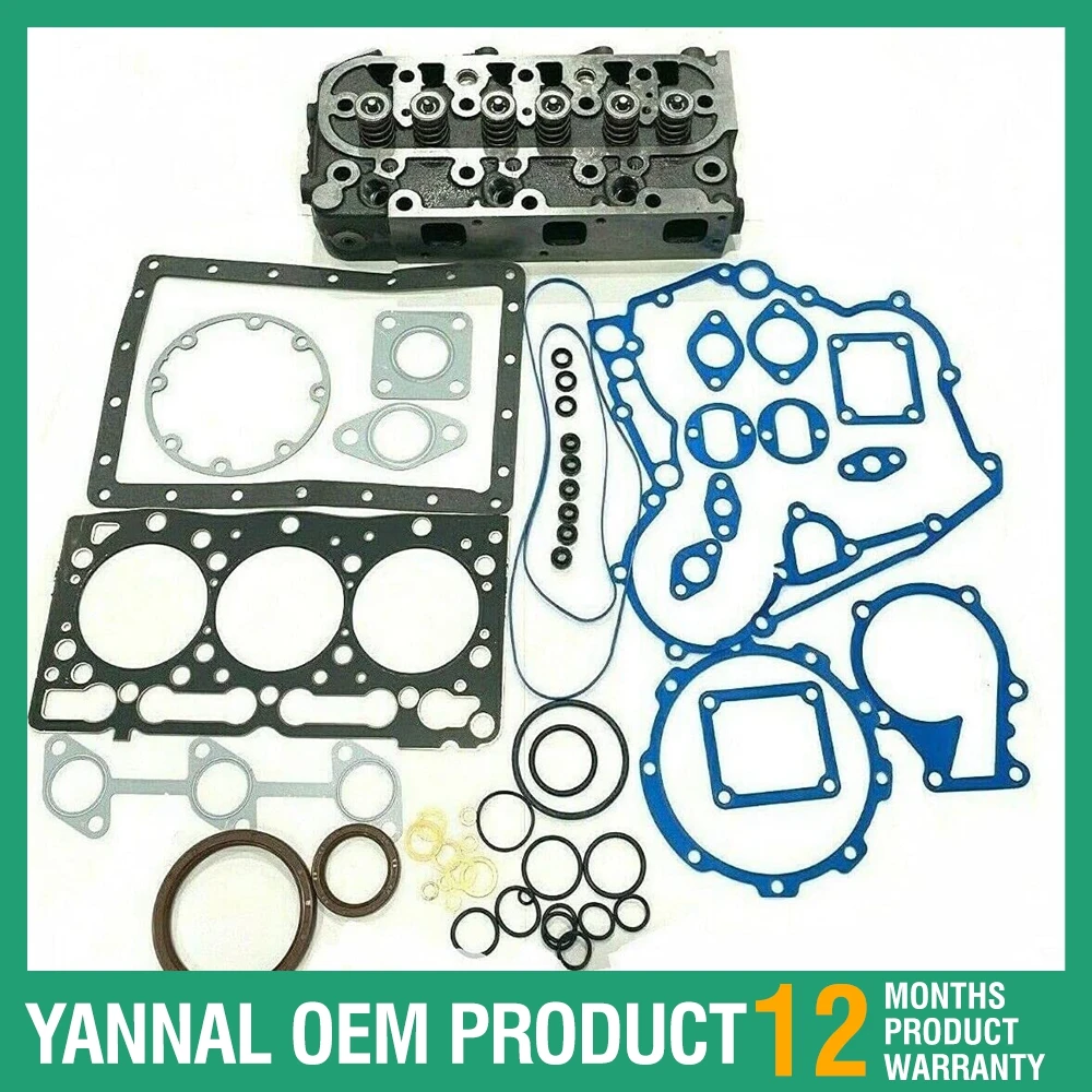 

Competitive Price 1G065-03044 Complete Cylinder Head & Gasket For Kubota D1105 RTV1100C