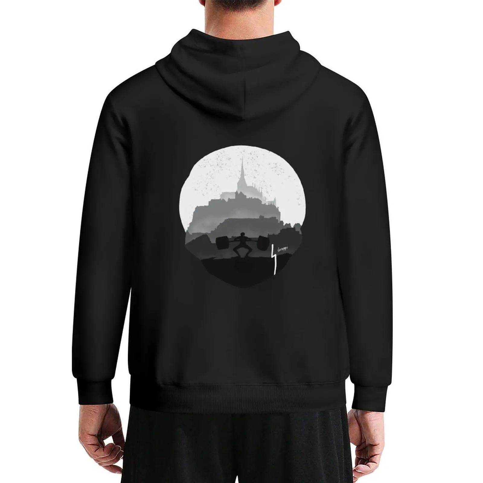 

Mashle Magic And Muscles Anime And Manga Mash Burnedead Awesome Sillhouette Minimalist Art Hoodie fashion men hoodie men