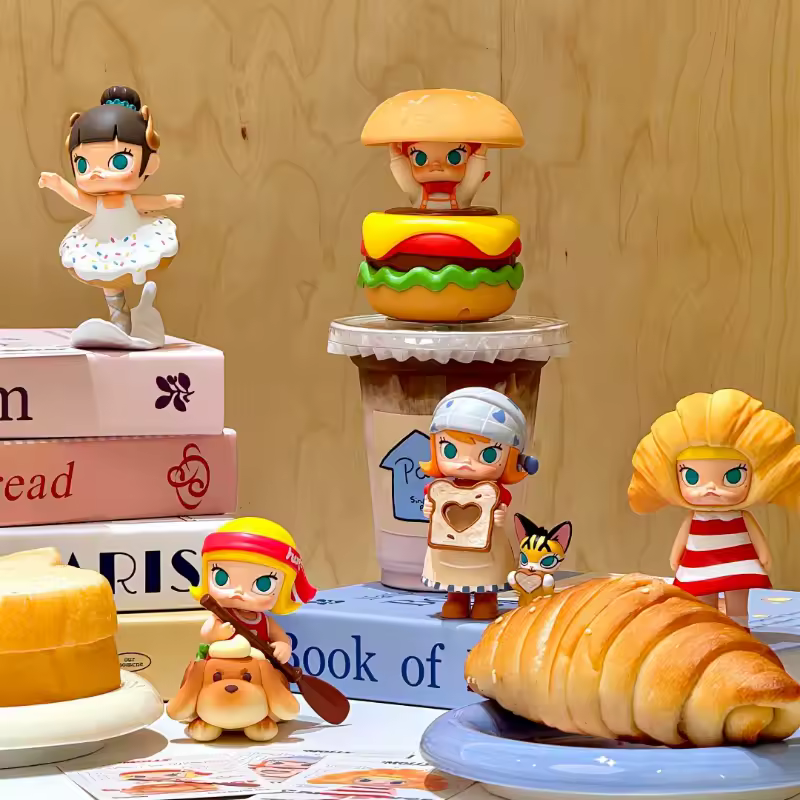 New Molly Baking Time Carb Lover Series Blind Box Molly Breadhead Figurine Doll Mystery Box Collection Decoration  Xmas Gifts - AliExpress 