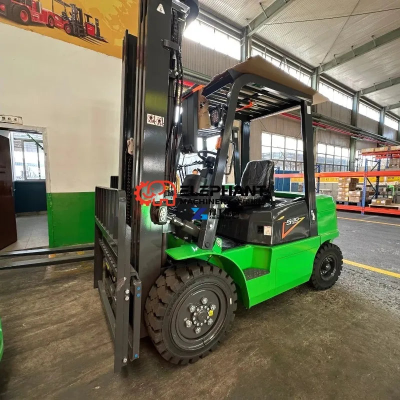 China Factory Self Produced 2500kg 2.5ton 3ton Electric Forklift Truck with 72V Lithium Battery 2 Ton Electric Forklift