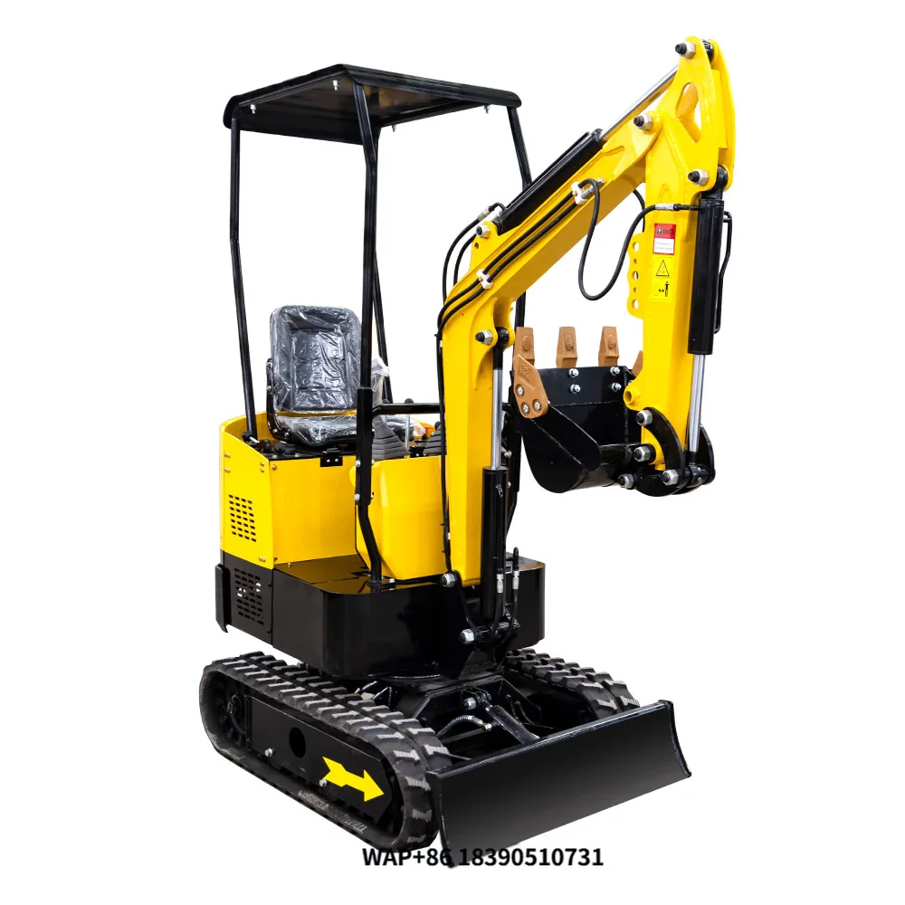 HIGHTOP New Mini Excavator 1000kg Small Digger HT10B Made in China EPA Engine