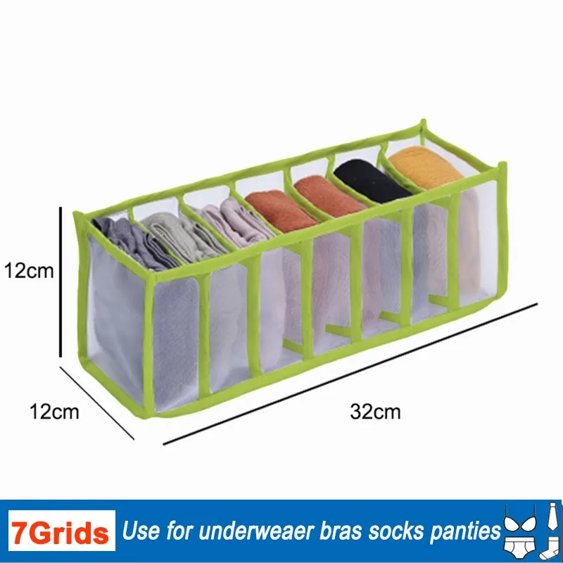 Folding Wardrobe Storage Box Underwear Socks Jeans T-Shirt Storage Box Wardrobe Clothes Underwear Drawer Clothes Clapboard