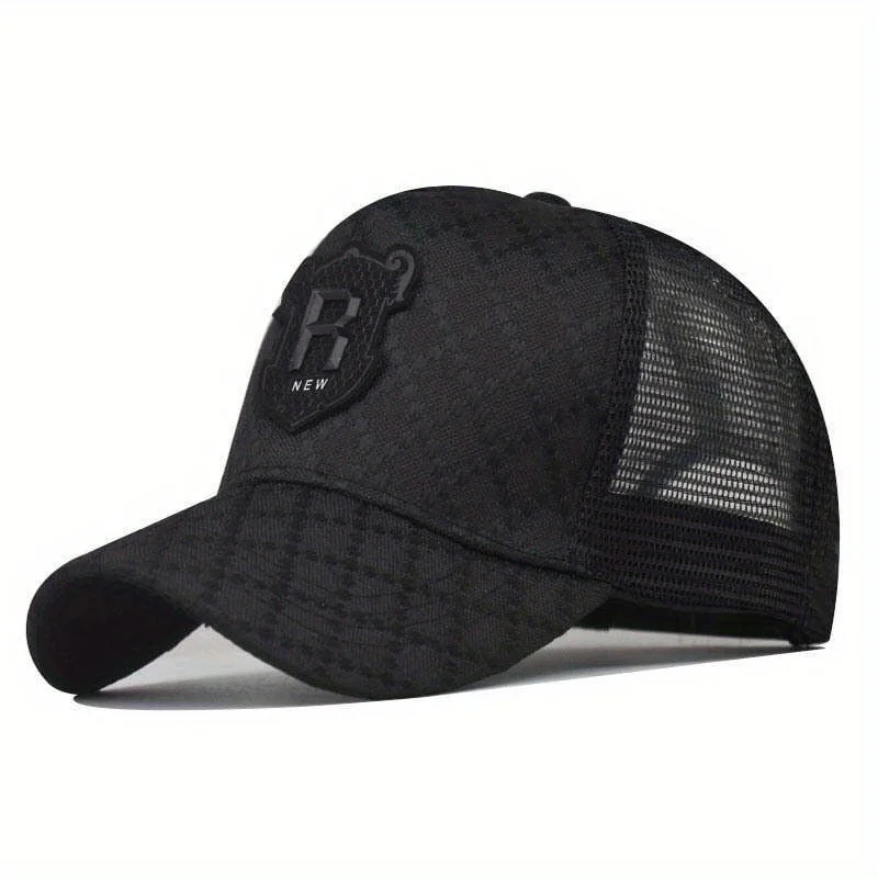 

Mens Trucker Hat Structured Mesh Baseball Cap Adjustable Classic Mens Hat