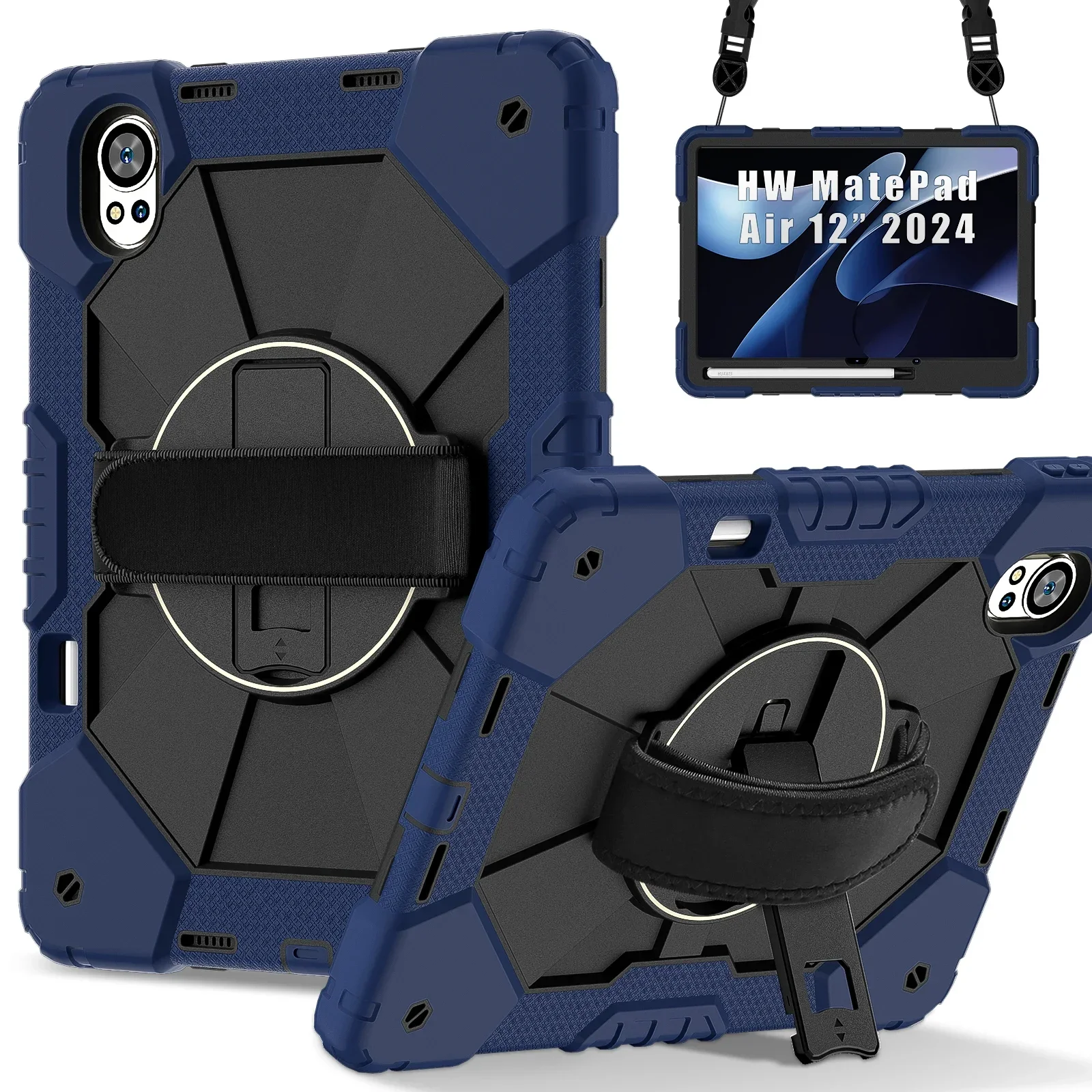 

for HUAWEI MatePad Air 2024 12inch BKY-W00 W10 Tablet Case for MatePad 11.5 Air 2023 11.5s SE 11 2024 Kids EVA Protective Cover