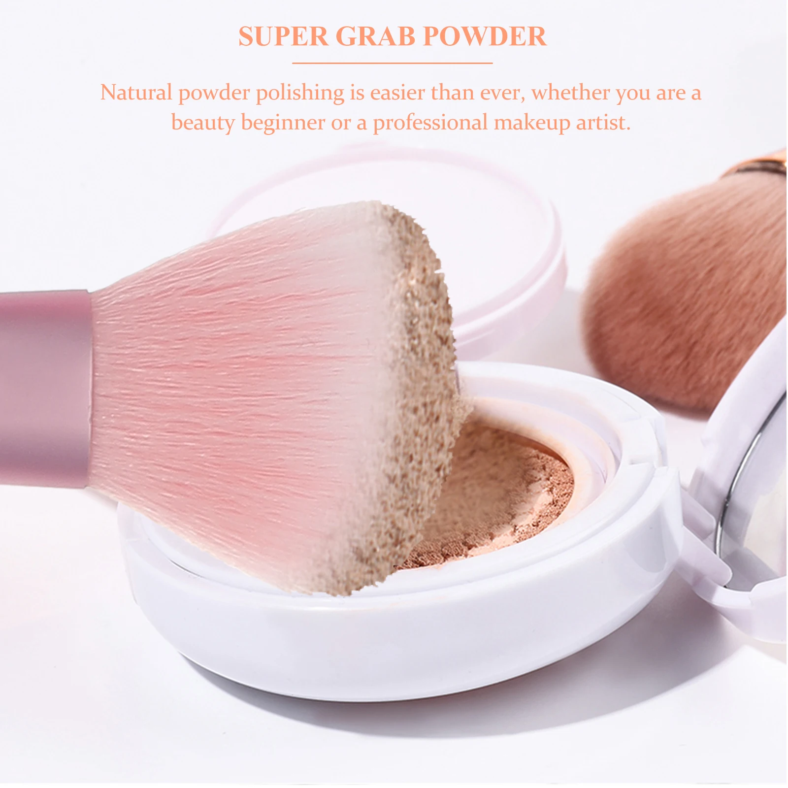 

7Pcs Makeup Brush Set Professional Brushes Eyeshadow Blending Brush Portable Makeup Tools Blusher