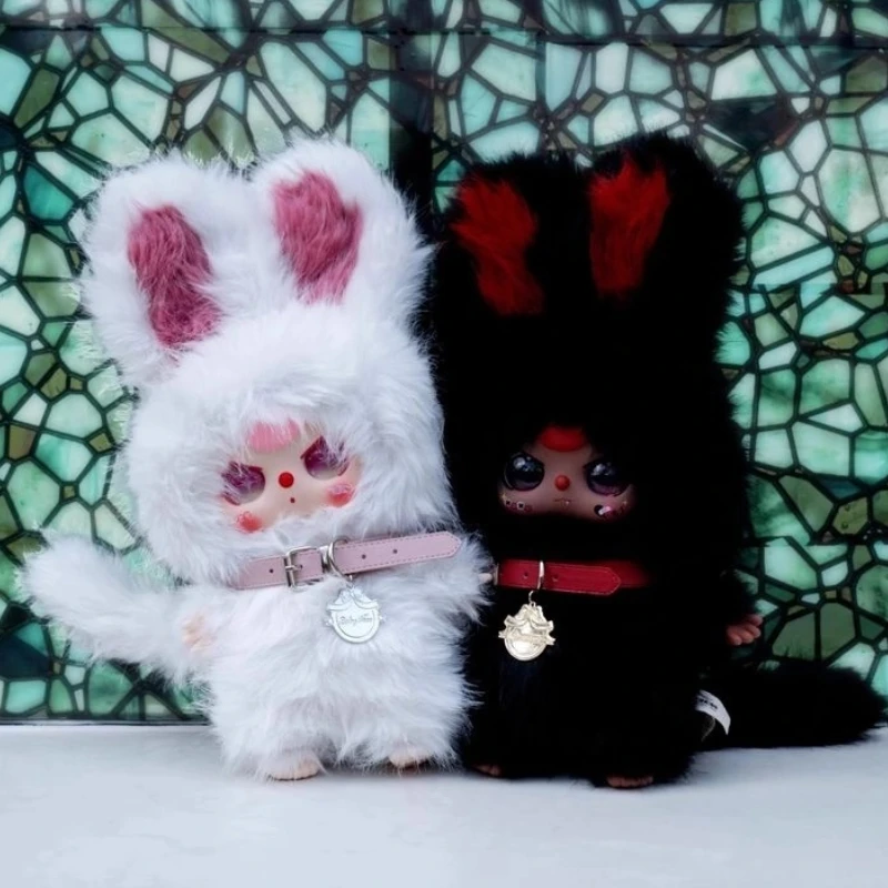 2 pezzi Baby Tre peluche serie scatola cieca a sorpresa bambola giocattolo alla moda modello Kawaii ciondolo borsa da collezione per regali per adulti e bambini