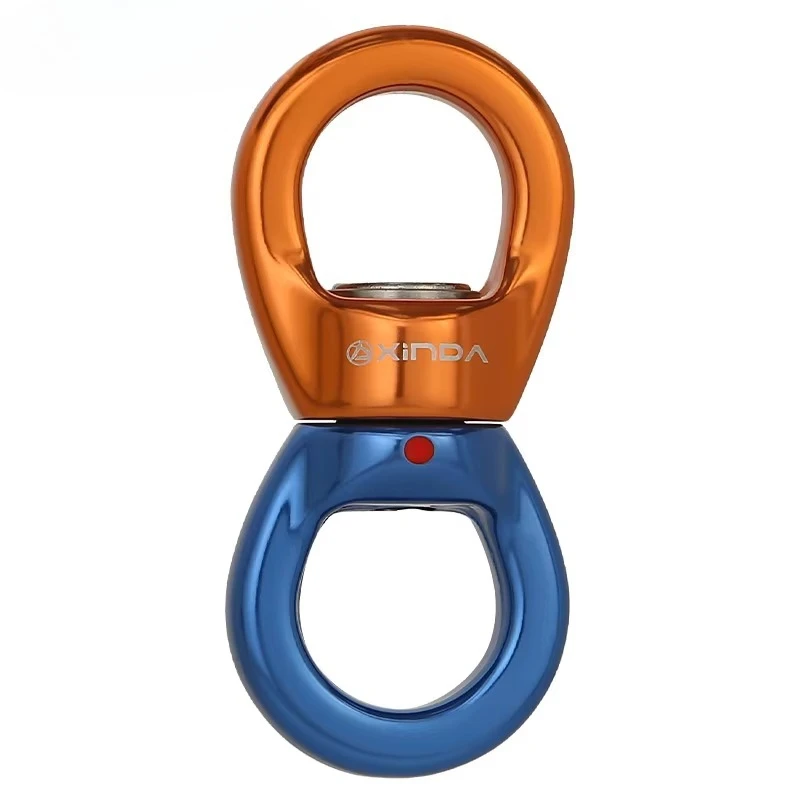 XINDA Professional Outdoor Rock Climbing Universal Wheel Fixing Device Rotary Connector High Altitude Top Yoga Universal Ring