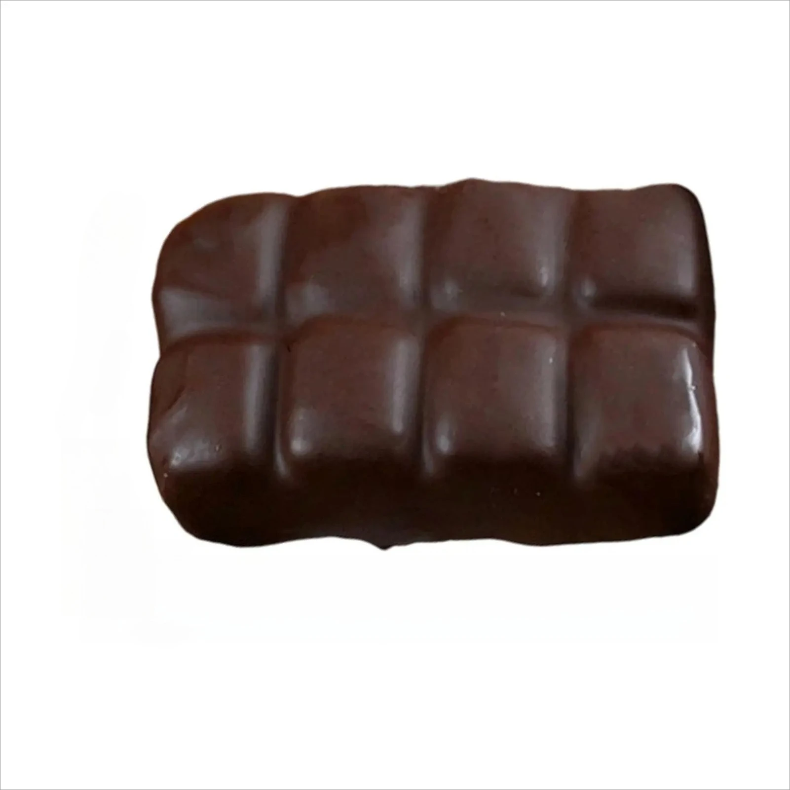 Chocolate Squishy Squeeze Toy Crispy Chocolate Wax Cracking Stress Ball Soft Realistic Food Squeeze Fidget Toy Relieve Stress - view 6