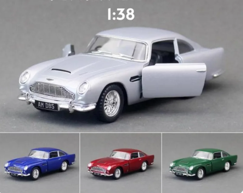 

1/38 Новое поступление, специальная цена, литой под давлением металл, британская классическая модель автомобиля DB5, коллекция мебели, игрушки для детей