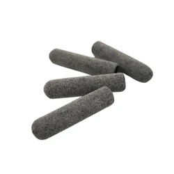 Weiou 4pcs/1Set 3M Reflective Plastic Tips 22mm*5mm Luxury Grey Aglets For Hoodies Laces Shoelaces Bootlaces DIY Sneaker Kits
