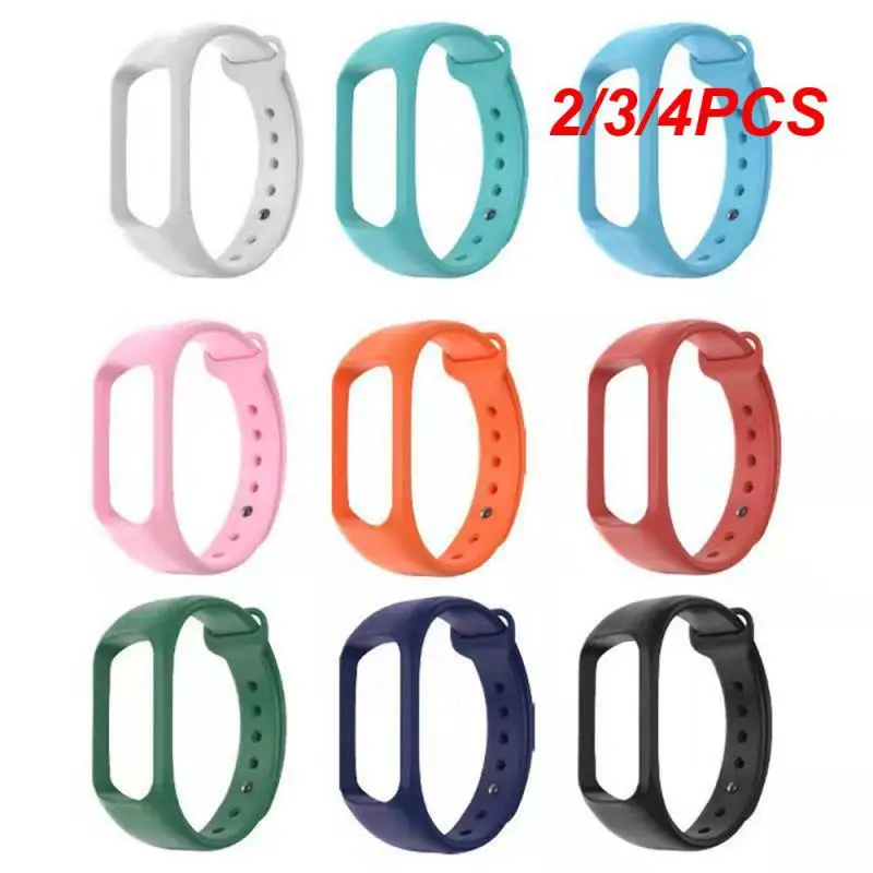 2/3/4PCS Silicone Strap Adjustable Comfortable To Wear Silicone Innovative 9 Colors Available Smooth