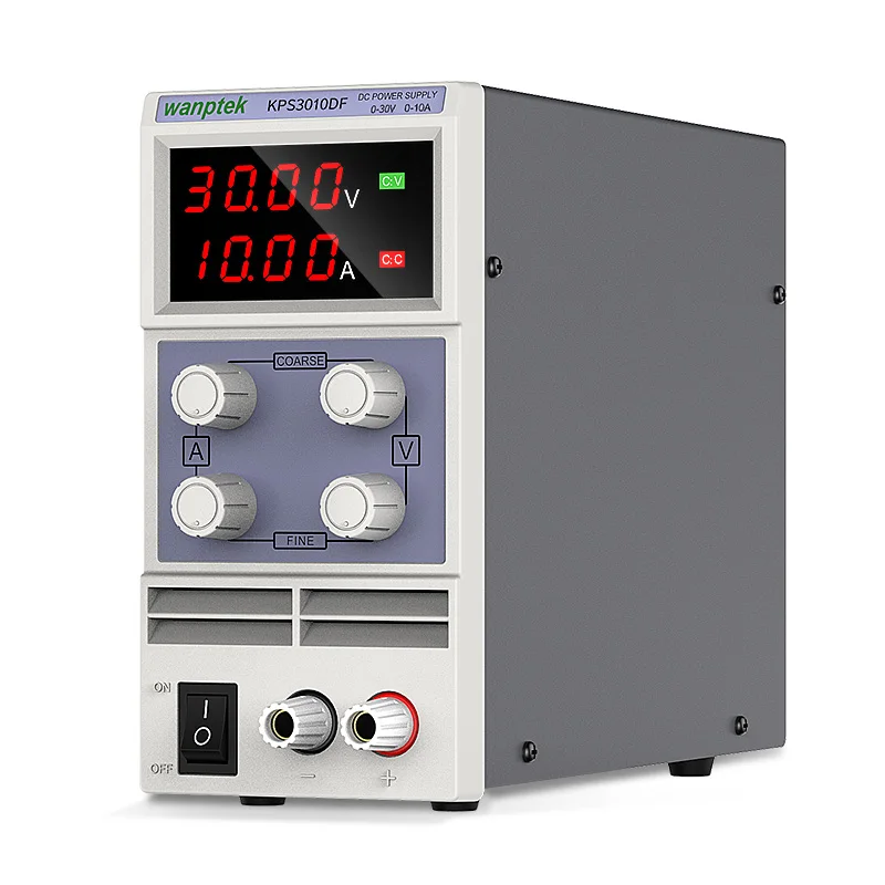 KPS3010D/KPS3010DF DC Regulated Power Supply with Adjustable 30V 10A Four Digit Display