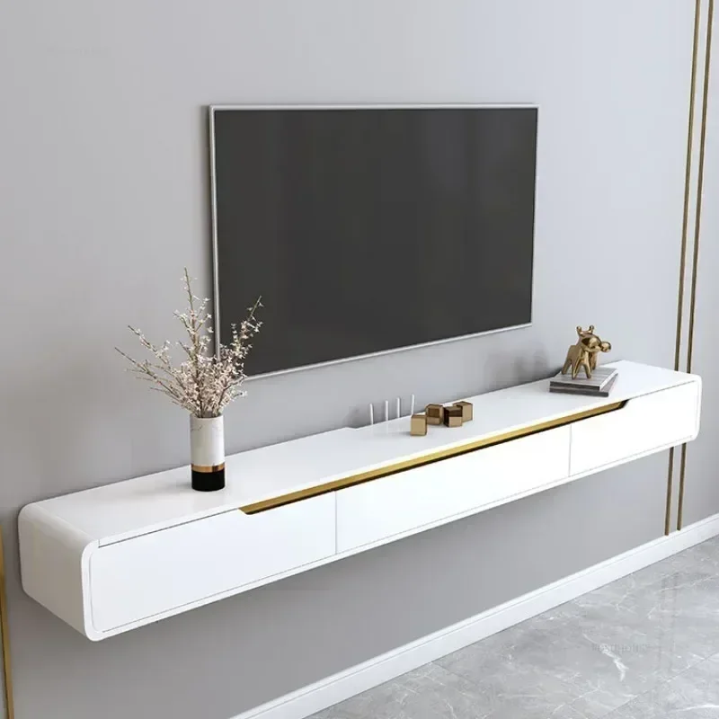 

Modern Minimalist Hanging TV Stand Set Cheap Furniture Home Clearance Luxury Coffee Tables For Living Room Cabinets Suspended