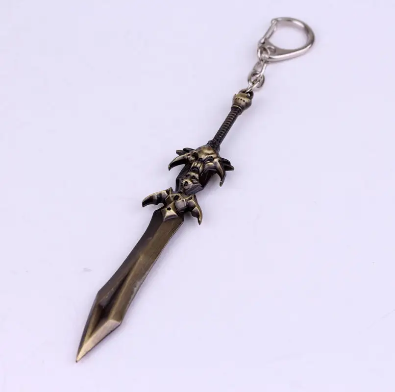 Dota 2 Keychain Toys Set New Game Dota2 Weapon Sword Model Talisman Ornaments Gift for Player Game Fans Keychain Gift