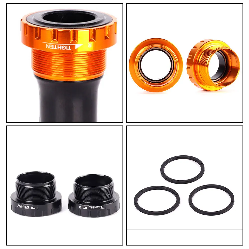 SM-BB52 Bottom Bracket Deore M6100 Series Threaded Hollowtech Ii 68/73 Mm Shell Width - Trekking Original Parts