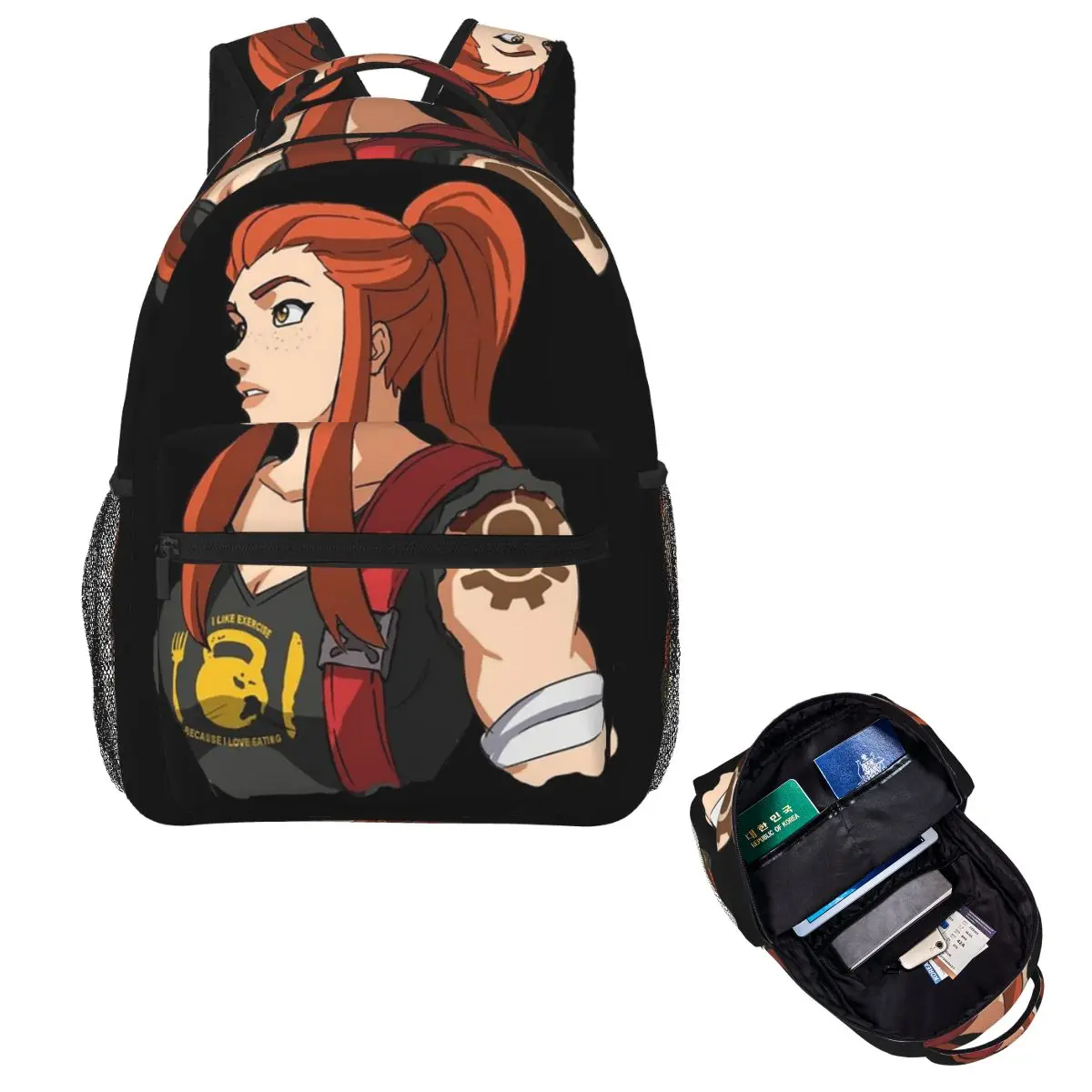 

Devilman Crybaby Student Backpack School Bag Hiking Travel Daypack for Men Women Fashion Bookbag Shoulder Bags