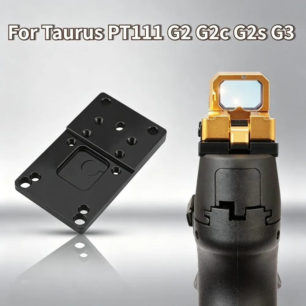 Tactical Optics Universal Red Dot Sight Mount Plate Base Suitable for Taurus PT111 G2 G2c G2s G3