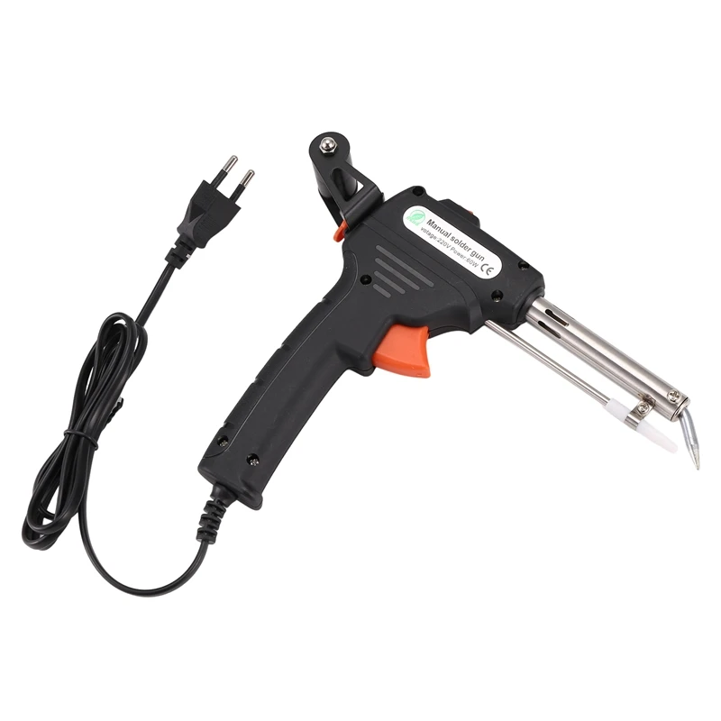 Soldering Iron 60W Eagle Beak Endothermic Handheld Tool Heated Household Repair Tool Manual Tin Dispensing