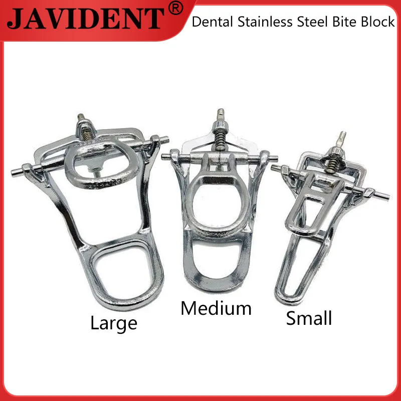 

1Pcs Dental Simple Bite Block Laboratory Stainless Steel Articulator Dental Technician Materials and Tools
