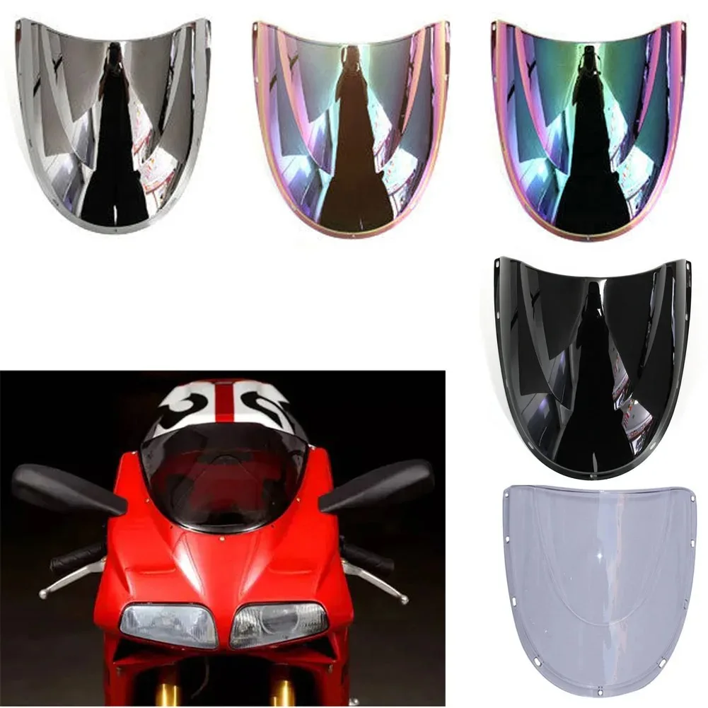 1pc Motorcycle Windscreen Front Windshield for DUCATI 996 1994 1995 1996 1997 1998 1999 2000 2001 2002