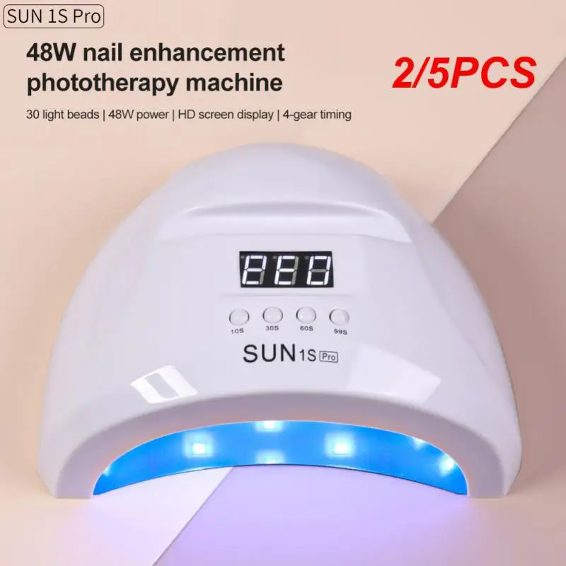 

2/5PCS SunoneUVLED 48W LED UV Nail Gel Quickly Nail Dryer Nail Polish Dryer Nail Art Machine Gel Lamp