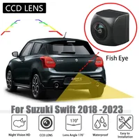 Cámara de visión trasera para Suzuki Swift 2018 a 2025 unidad OEM agregar CCD visión nocturna cámara de estacionamiento de respaldo de marcha atrás
