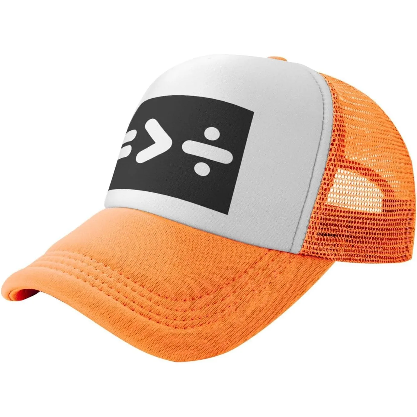 Equality-Is-Greater-Than-Division-Trucker-Hat-Adjustable-Mesh-Snapback-Cap-Unisex-Outdoor-Baseball-Hat