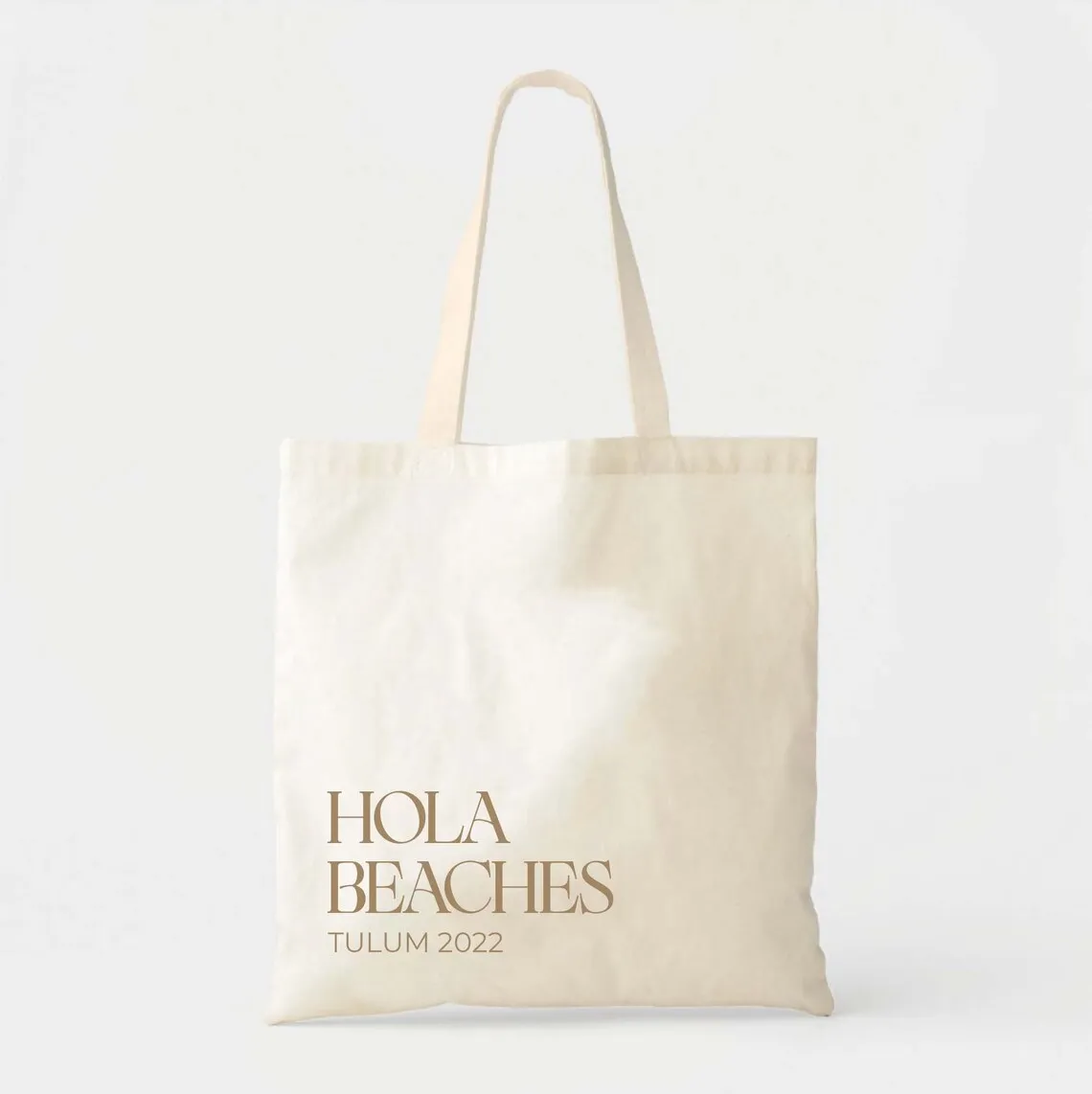 Mexico Welcome Tote - Wedding Welcome Bag - Hola Beaches - Bachelorette Gift - Destination Wedding Tote - Custom Tote - Beach We