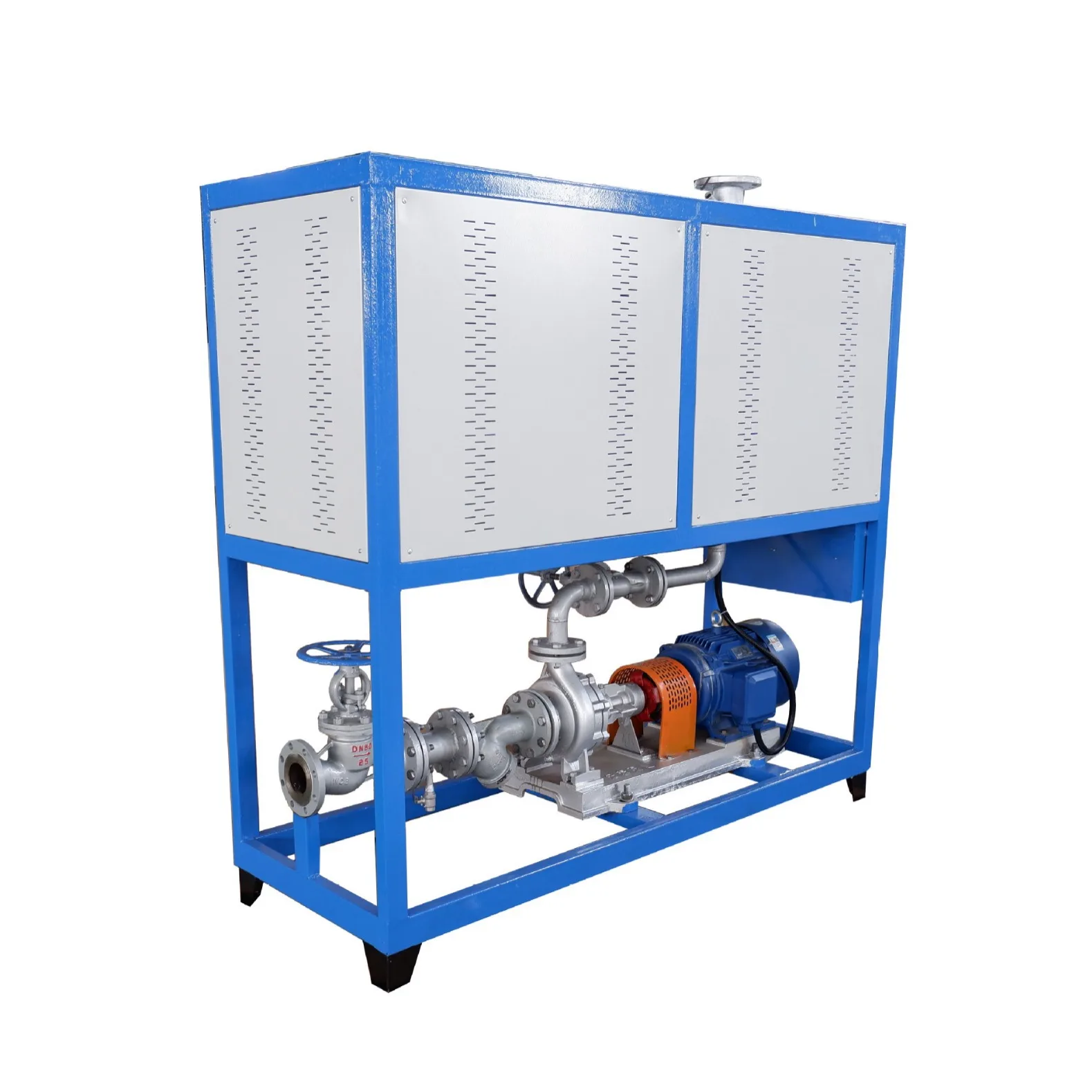 

Heat conduction oil furnace reactor jacket electric heating pressure plate press heating heat conduction oil heater
