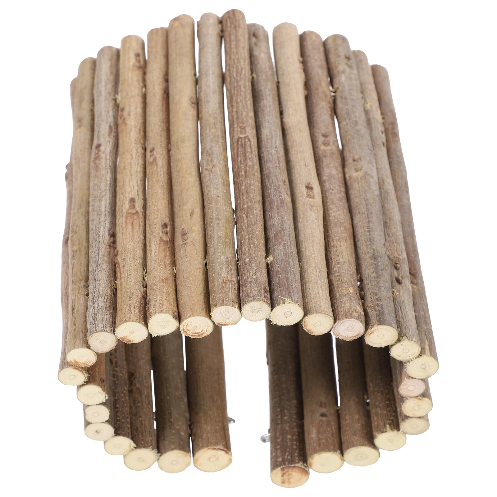 

Wood Hideout Hamster Tunnel Small Pet Bridge Safe No Wood Bridge Toy Odor Train Abilities Fun Toy Pets Training