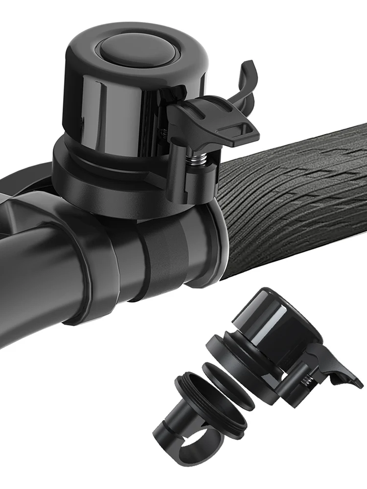 

Велосипедный звонок с креплением для Apple AirTag, водонепроницаемый GPS-трекер, скрытый держатель для AirTag под звонком, противоугонные аксессуары для велосипеда