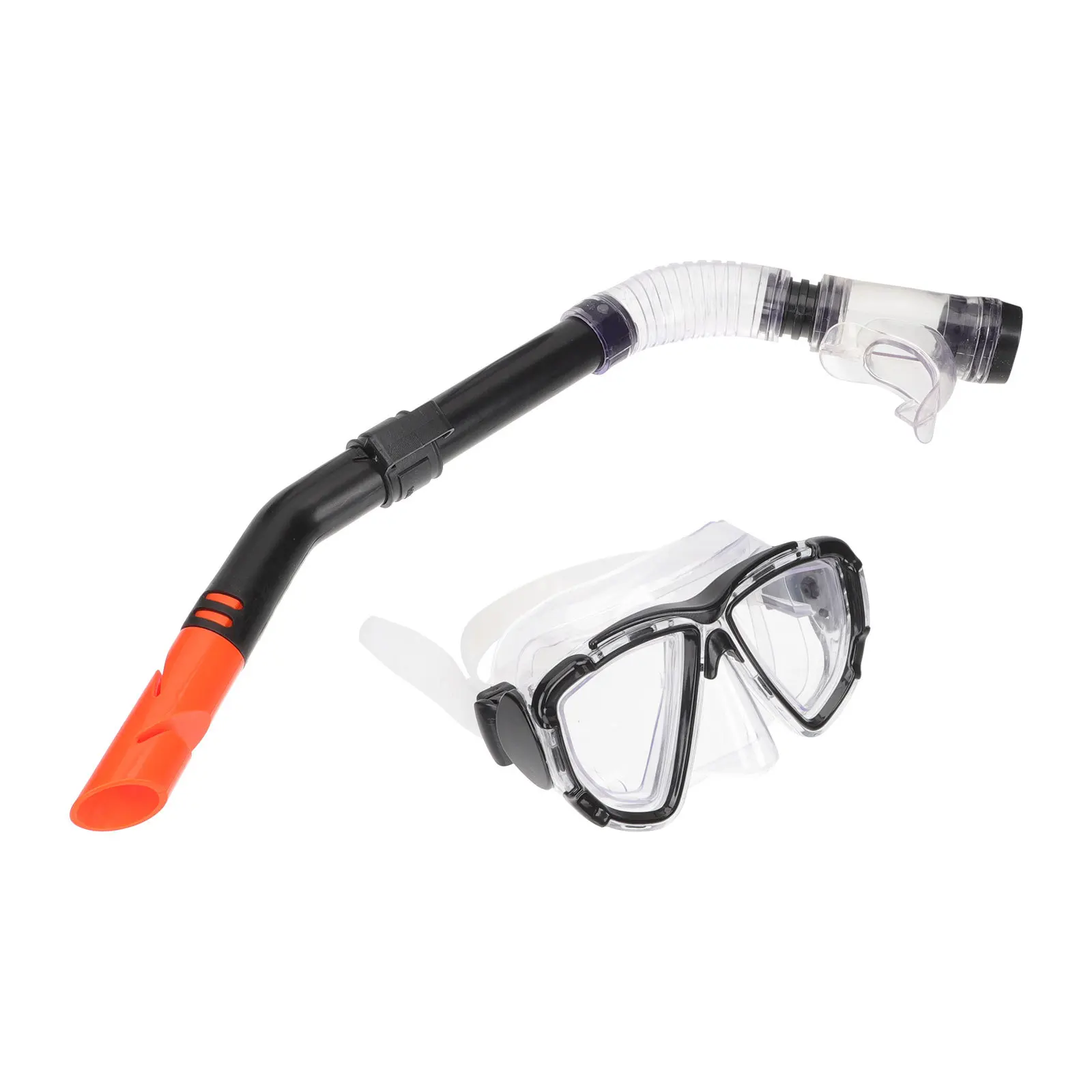 

1Set Professional Snorkeling Gear Set with View Technology Comfortable Fit Watertight Seal for Free Diving and